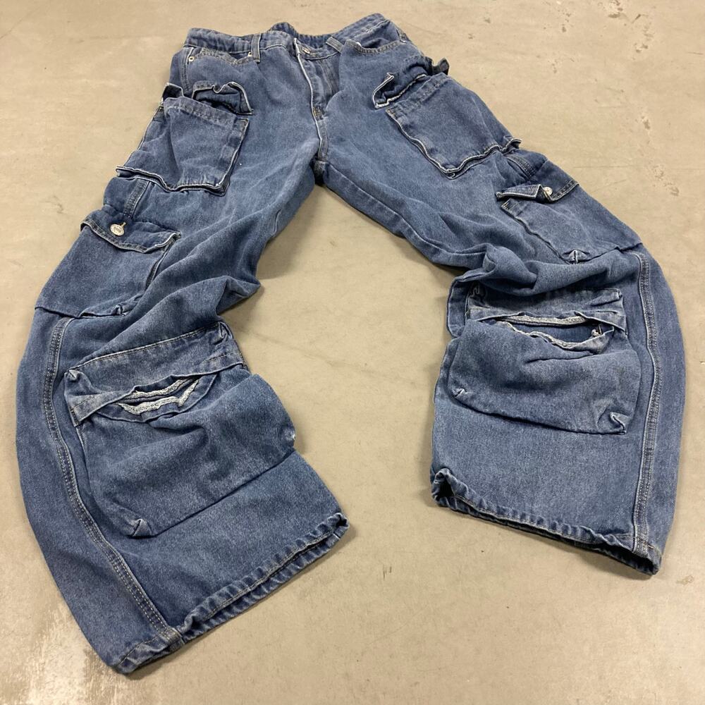 vintage y2k cargo jeans 28x30